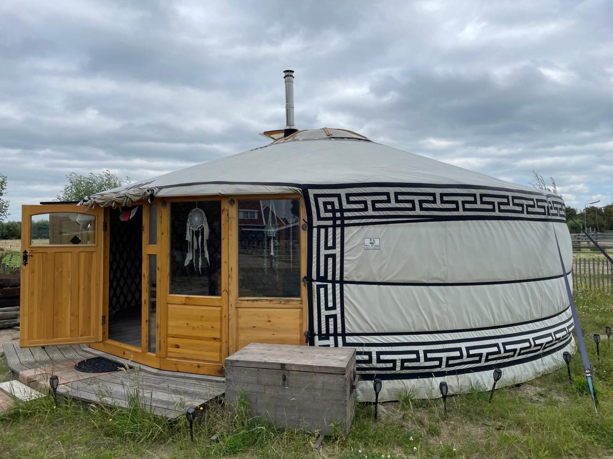 Luxe Yurt 호텔 쿠데커크 외부 사진