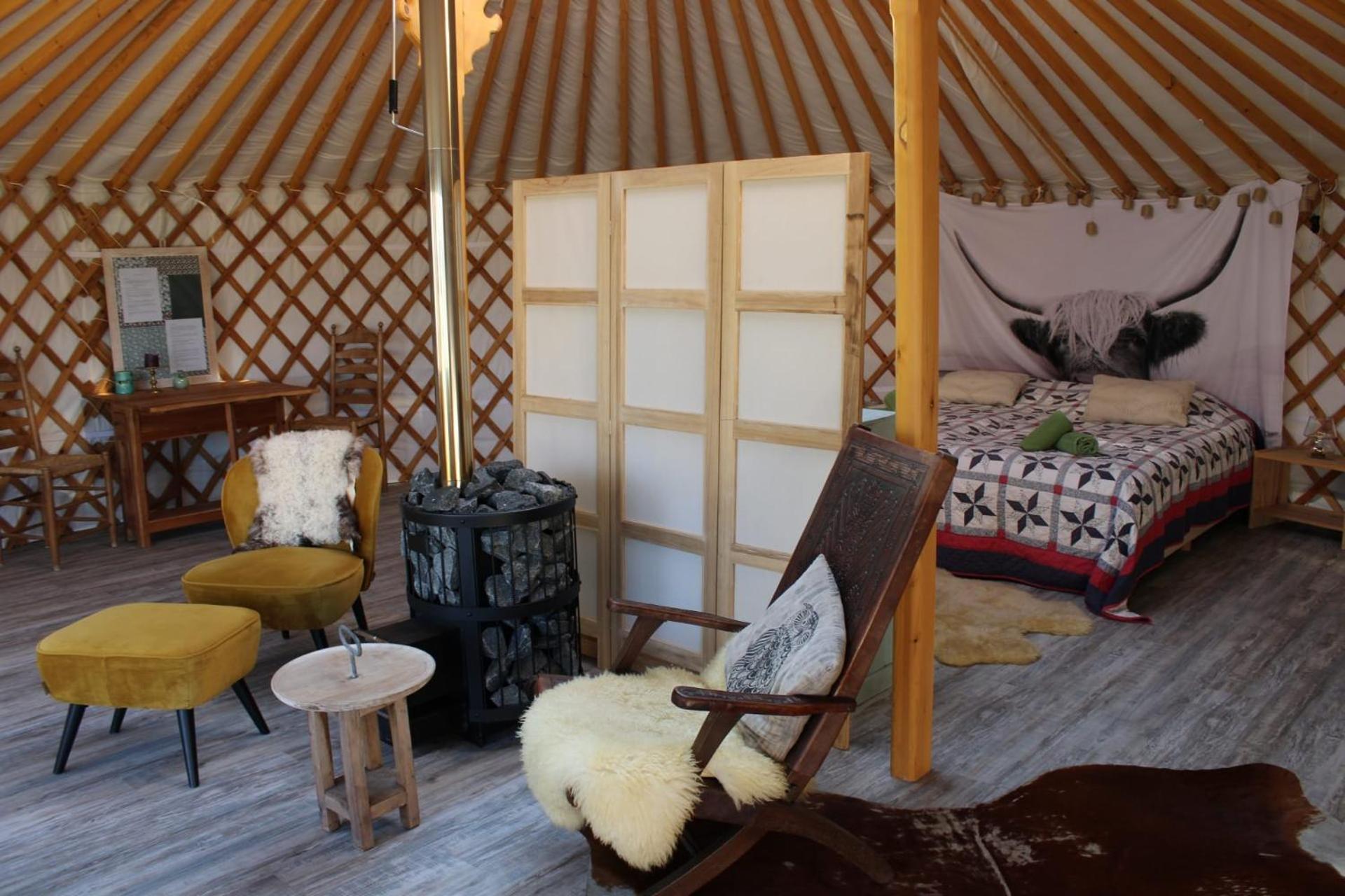 Luxe Yurt 호텔 쿠데커크 외부 사진